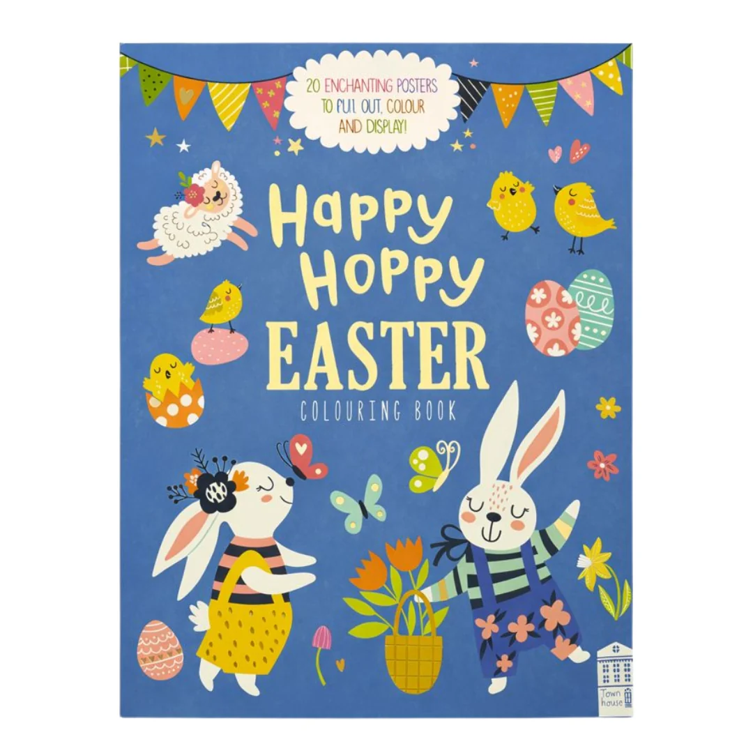 Happy Hoppy Easter Colouring Book