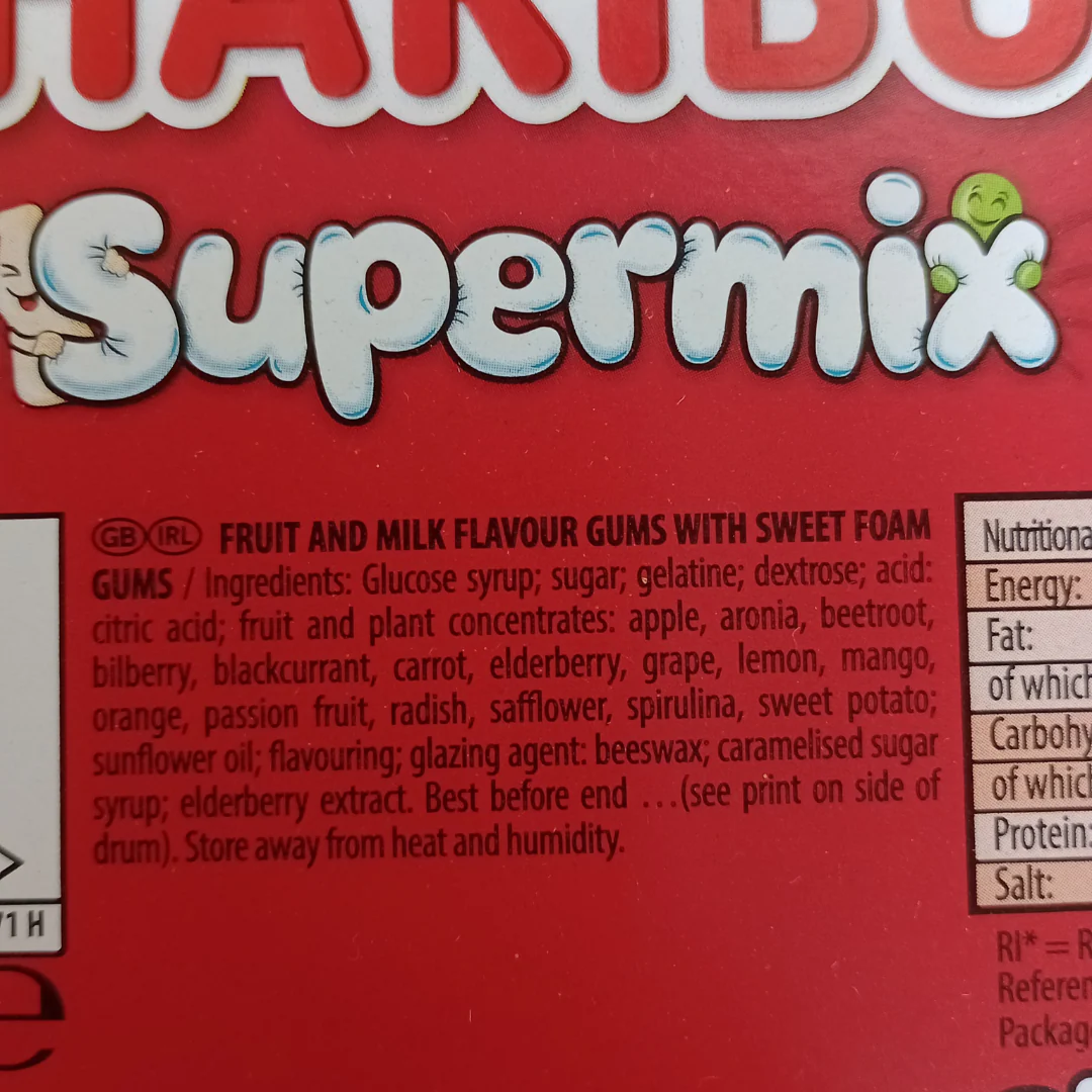 Haribo Supermix Drum 400g - Image 2