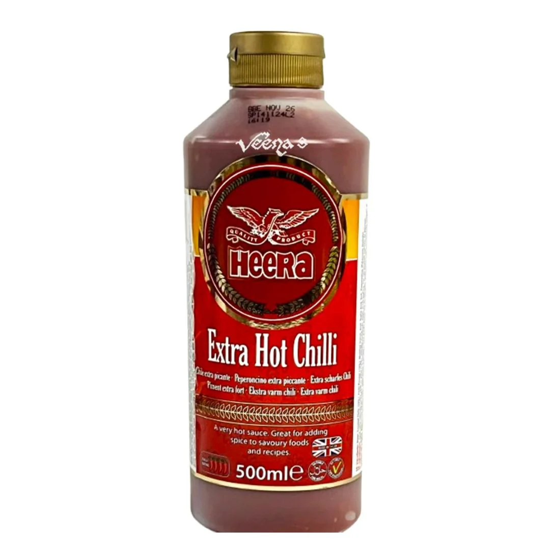 Heera Extra Hot Chilli Sauce 500ml