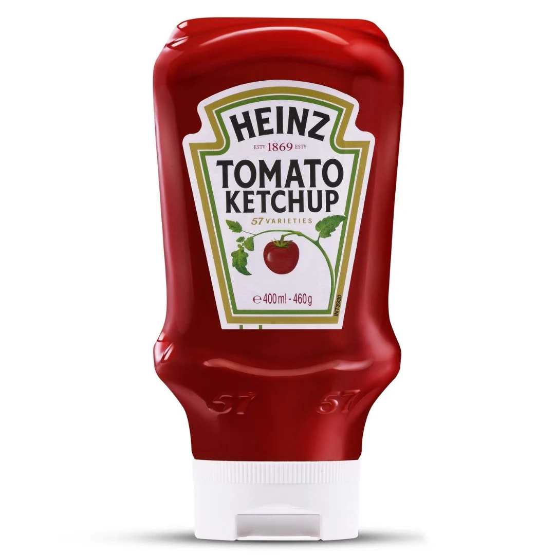 Heinz Tomato Ketchup Top Down 460g