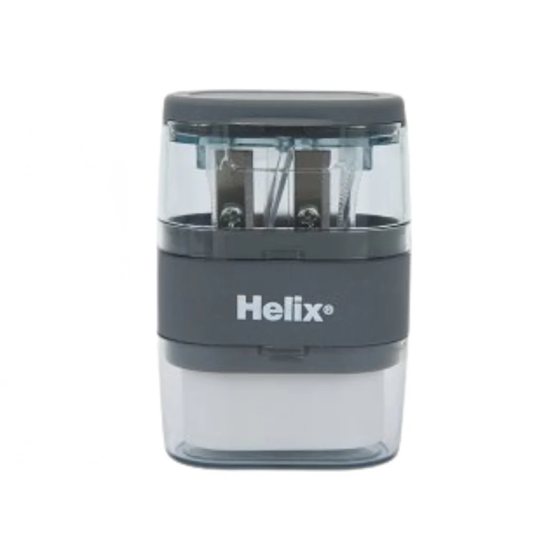 Helix 2 Hole Duo Eraser & Sharpener - Image 2