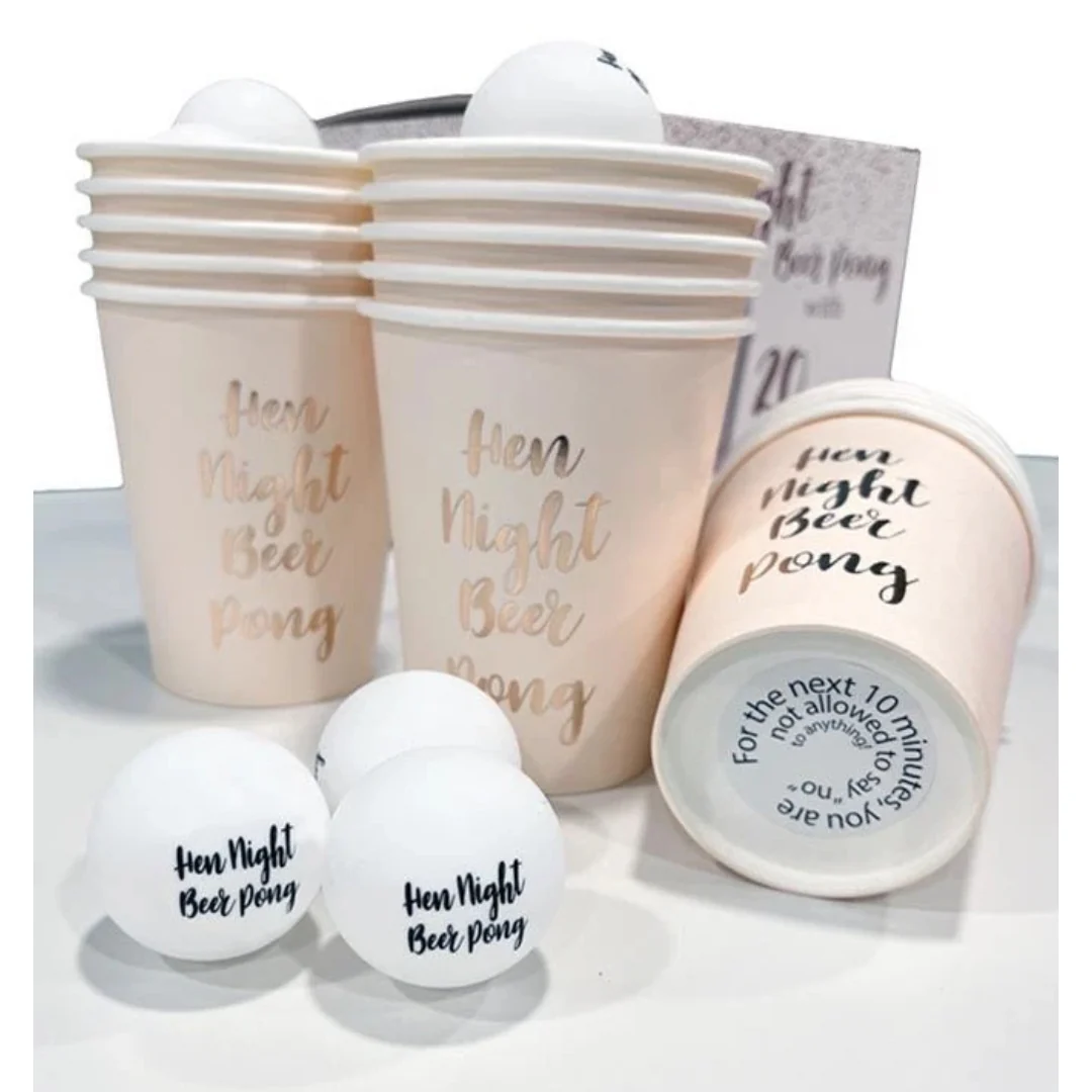 Hen Night Beer Pong Dares Game