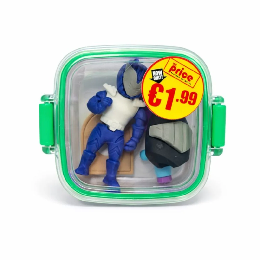 Hero Boy Eraser Set