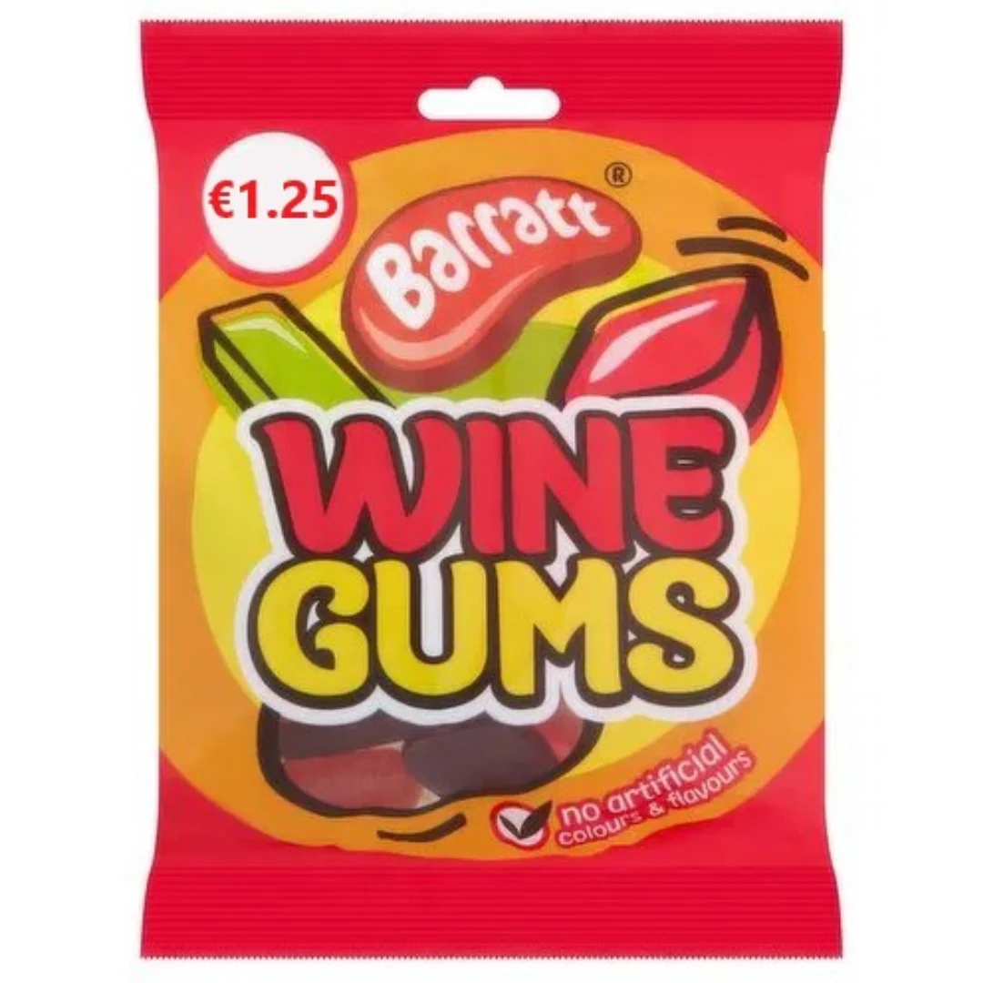 Barratt Wine Gums 140g