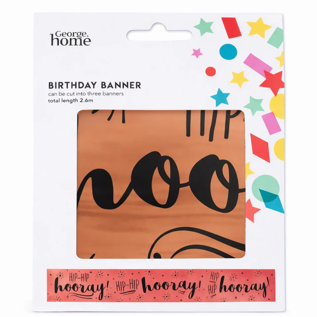 Hip Hip Hooray Banner