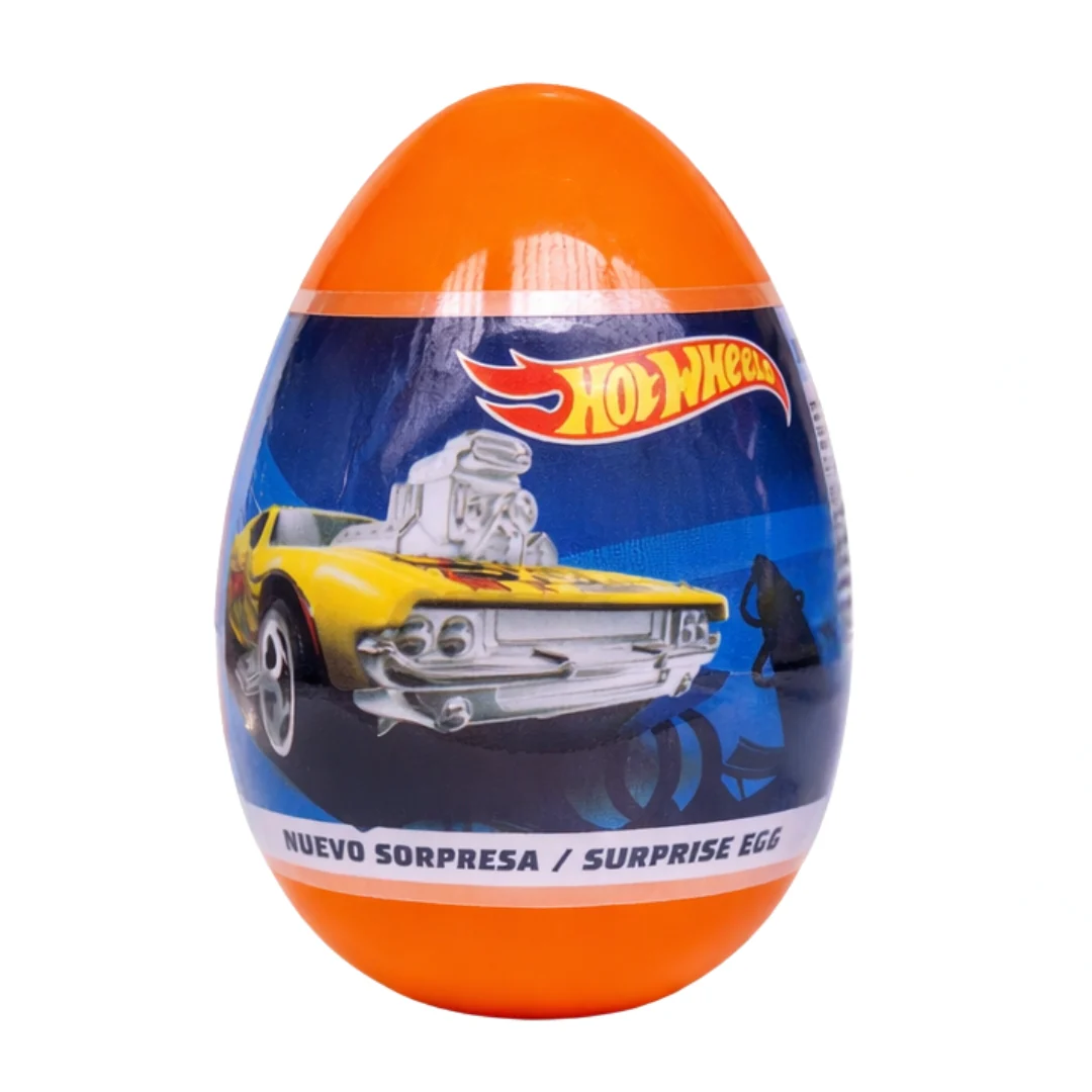 Hot Wheels Surprise Egg with Car & Stickers