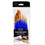 ICON 10-Piece Blue Handles Brush Set