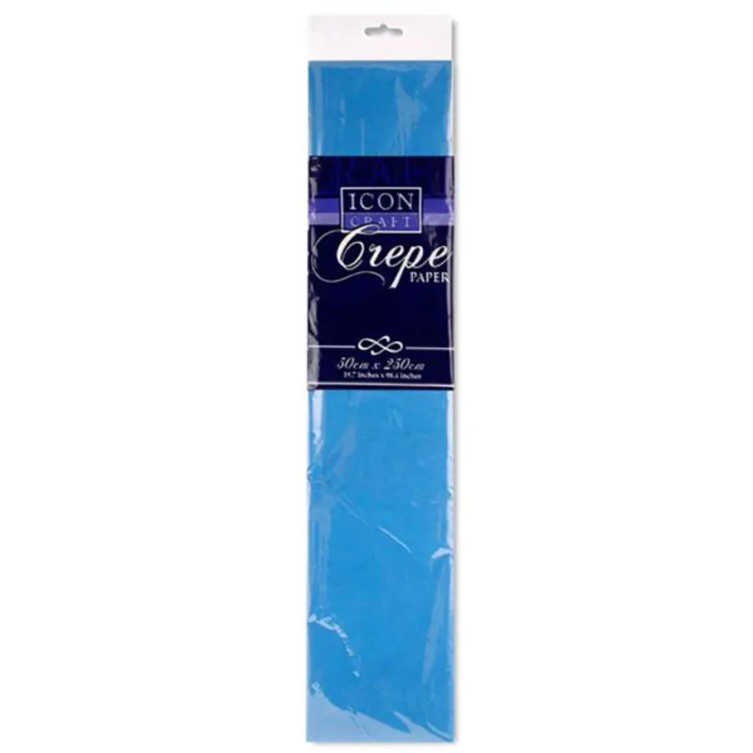 Icon Craft Dark Blue Crepe Paper