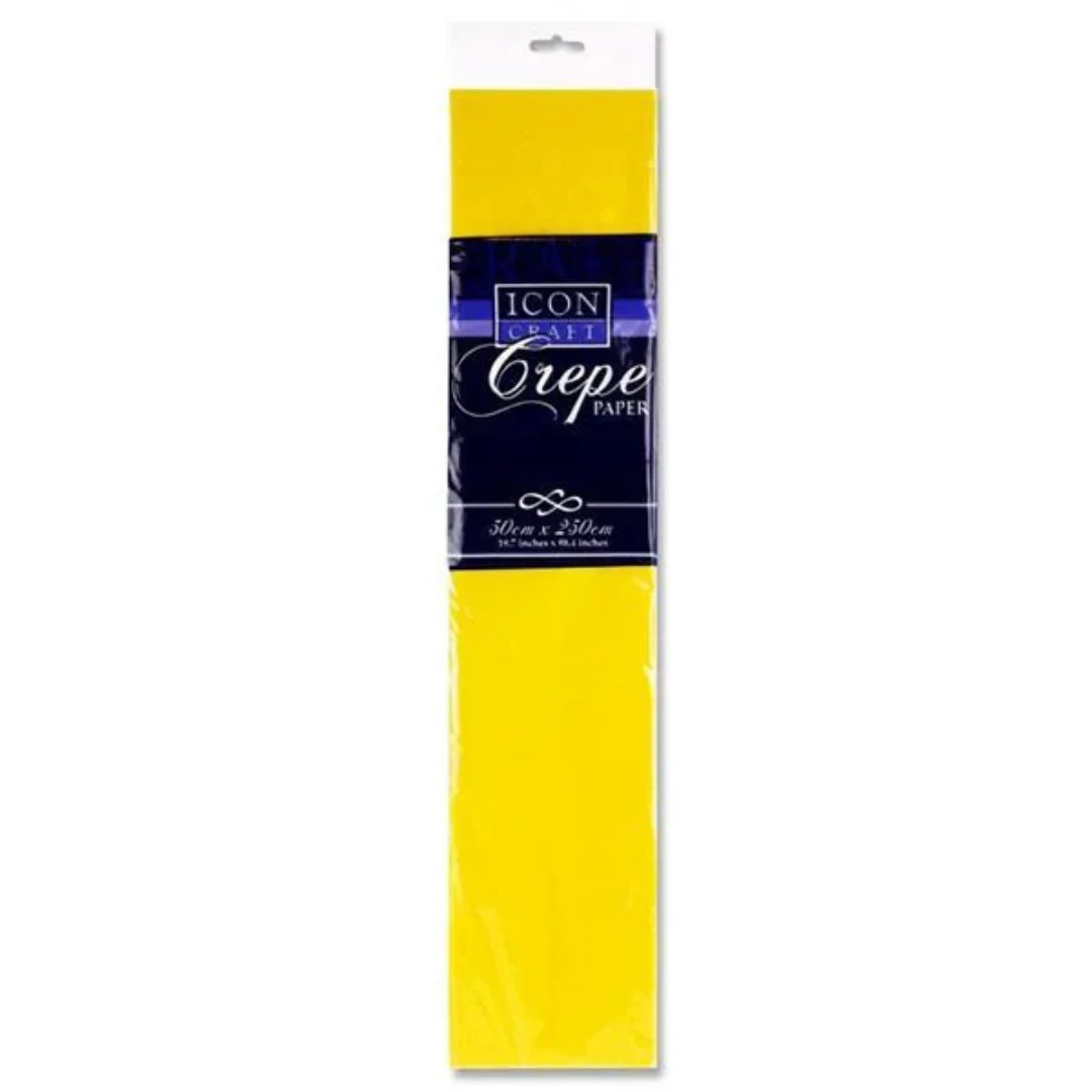 Icon Craft Daffodil Crepe Paper