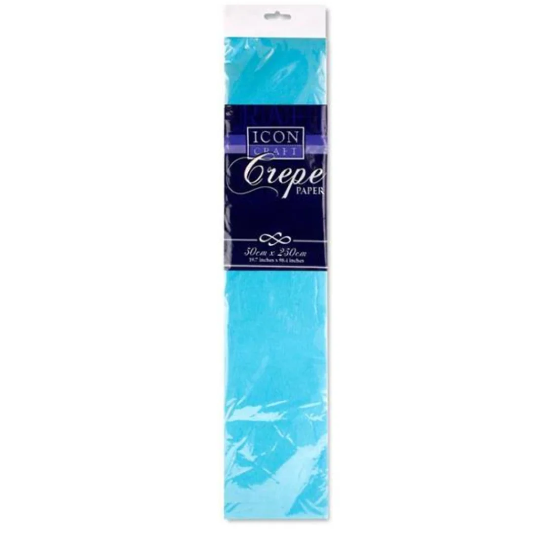 Icon Craft Baby Blue Crepe Paper