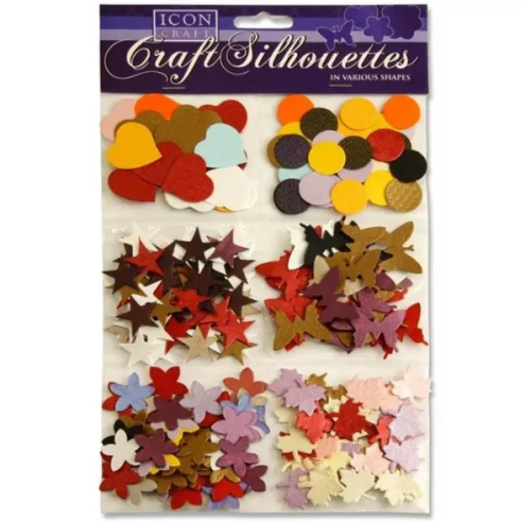 Icon Craft Multi-Pack Craft Silhouettes 3 Assorted