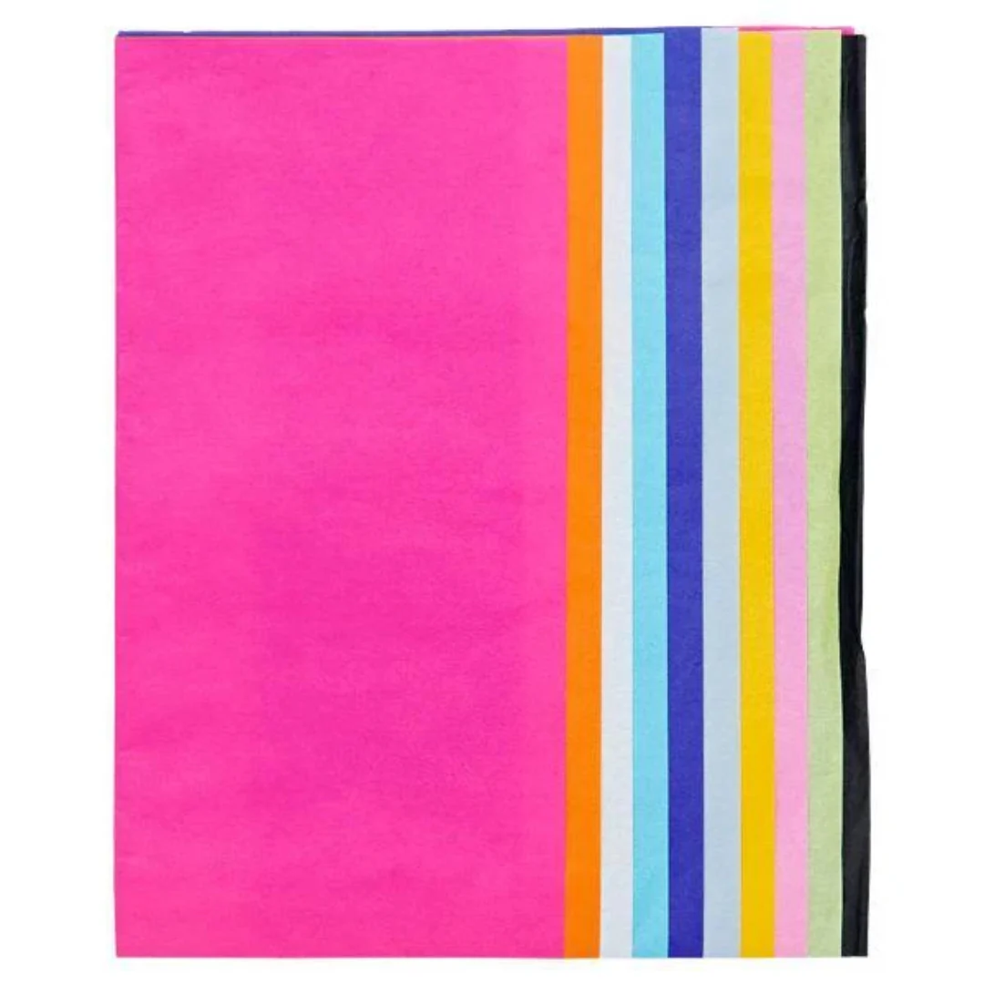 Icon Craft Tissue Paper Bright Pack of 10 Sheets