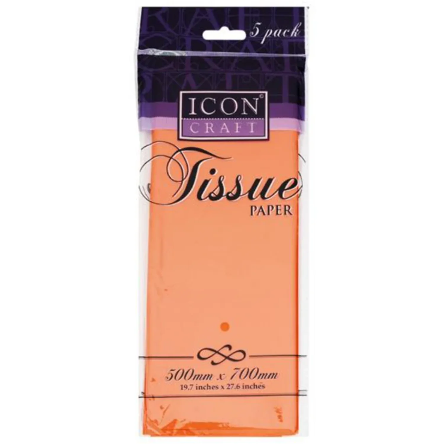 Icon Tissue Paper Orange