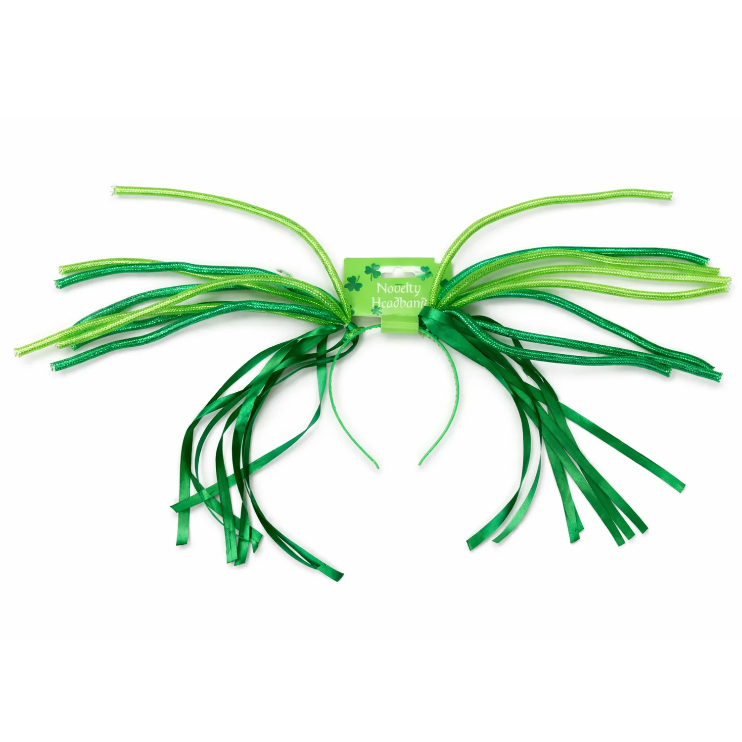Irish Green Mesh Tube Headband