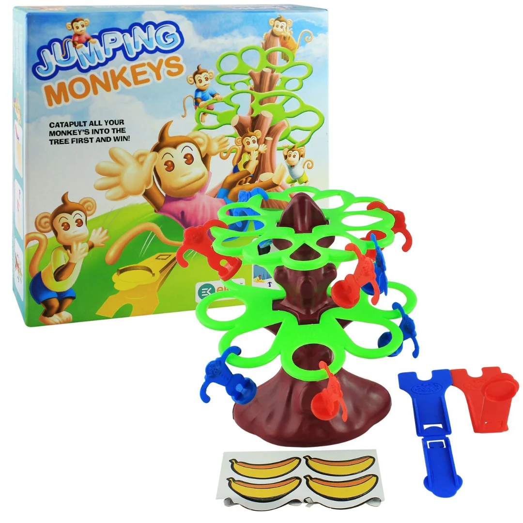 Jumping Monkey Game Set – Fun 2-Player