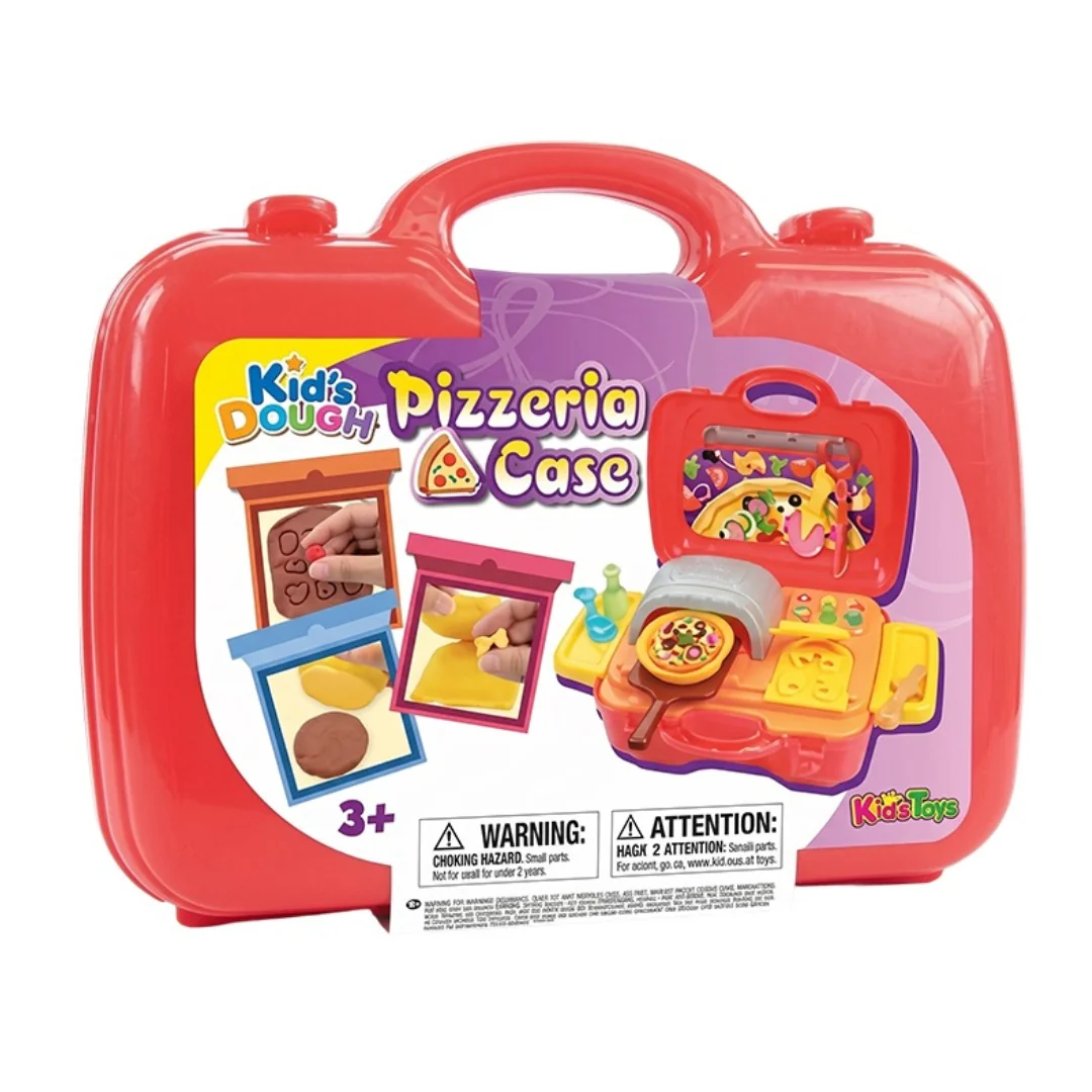 Kids Playdough Pizzeria Case