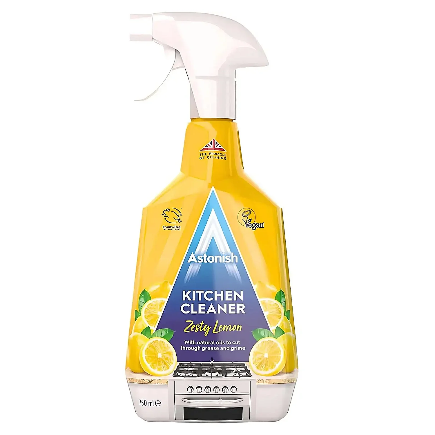 Kitchen Cleaner Spray Lemon – 750ml by Astonish - Image 2