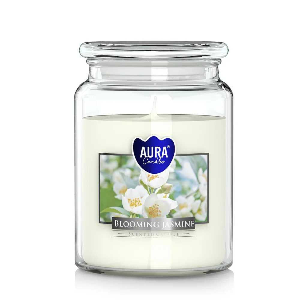 Large Jar Candle – Jasmine Scent 500g