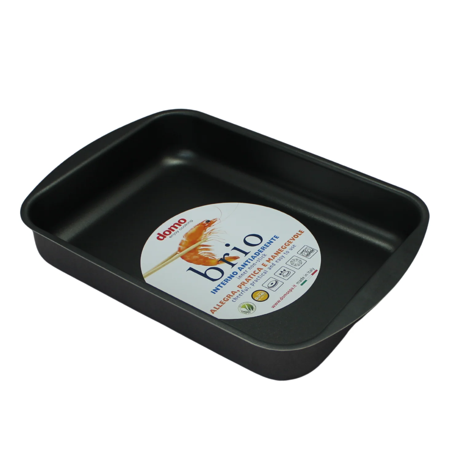 Lasagnera 31x23cm Grey