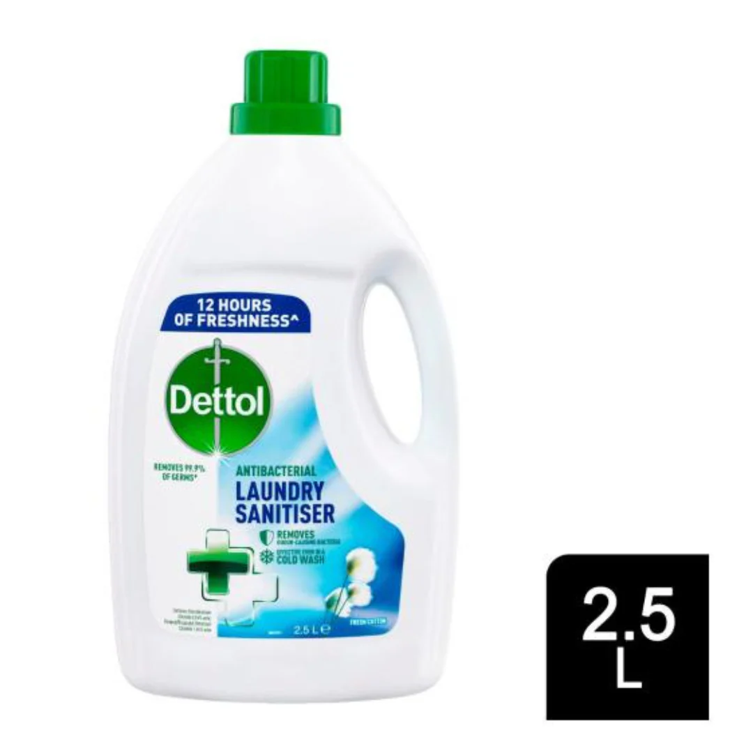 Laundry Antibac Cleanser Cotton 2.5L by Dettol - Image 2