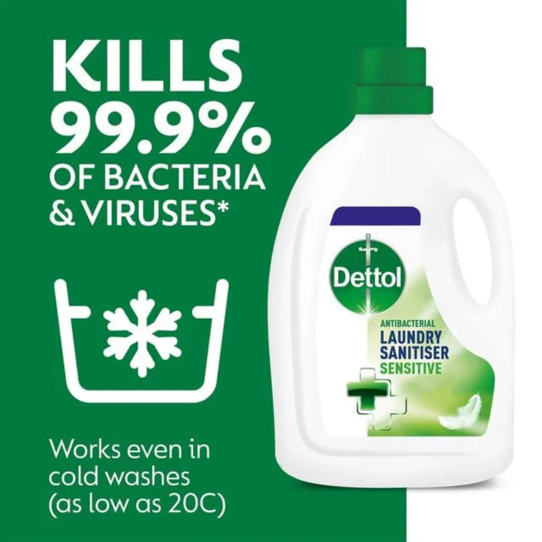 Laundry Antibac Cleanser Sensitive 2.5L - Image 2