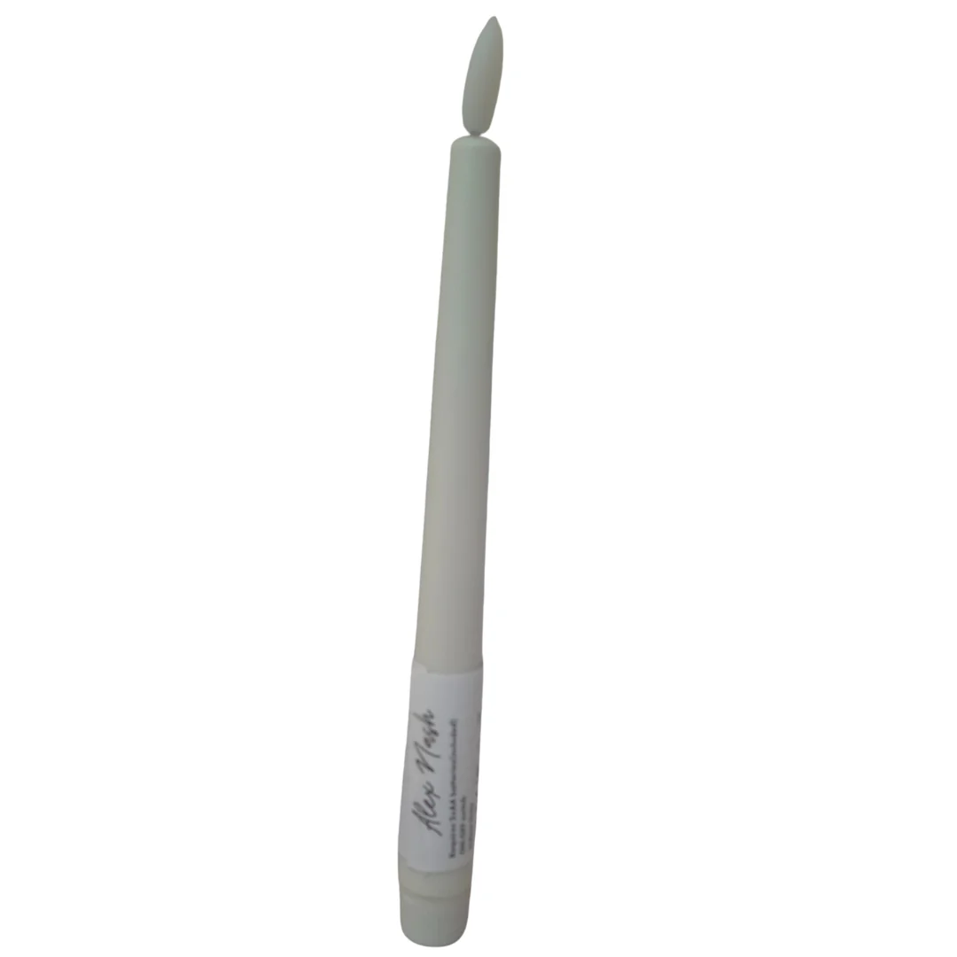 LED Flameless Wax White Candle