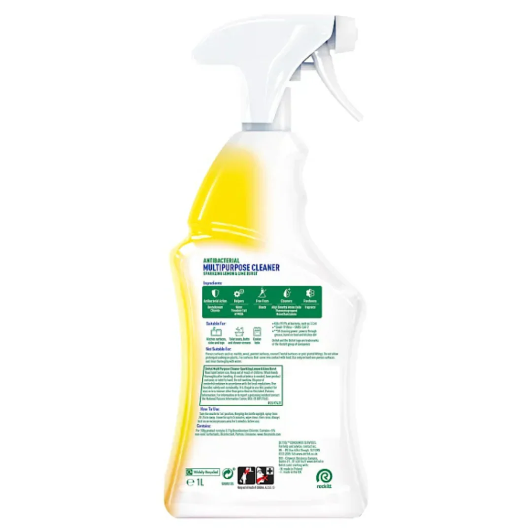 Lemon & Lime Multi Purpose 1L by Dettol - Image 2