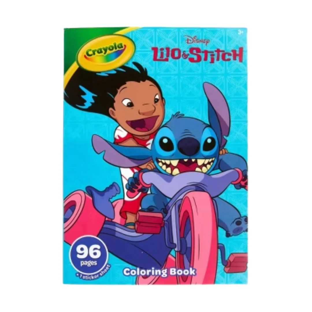Lilo & Stitch Colouring Book – 96 Pages of Fun Disney Art for Kids