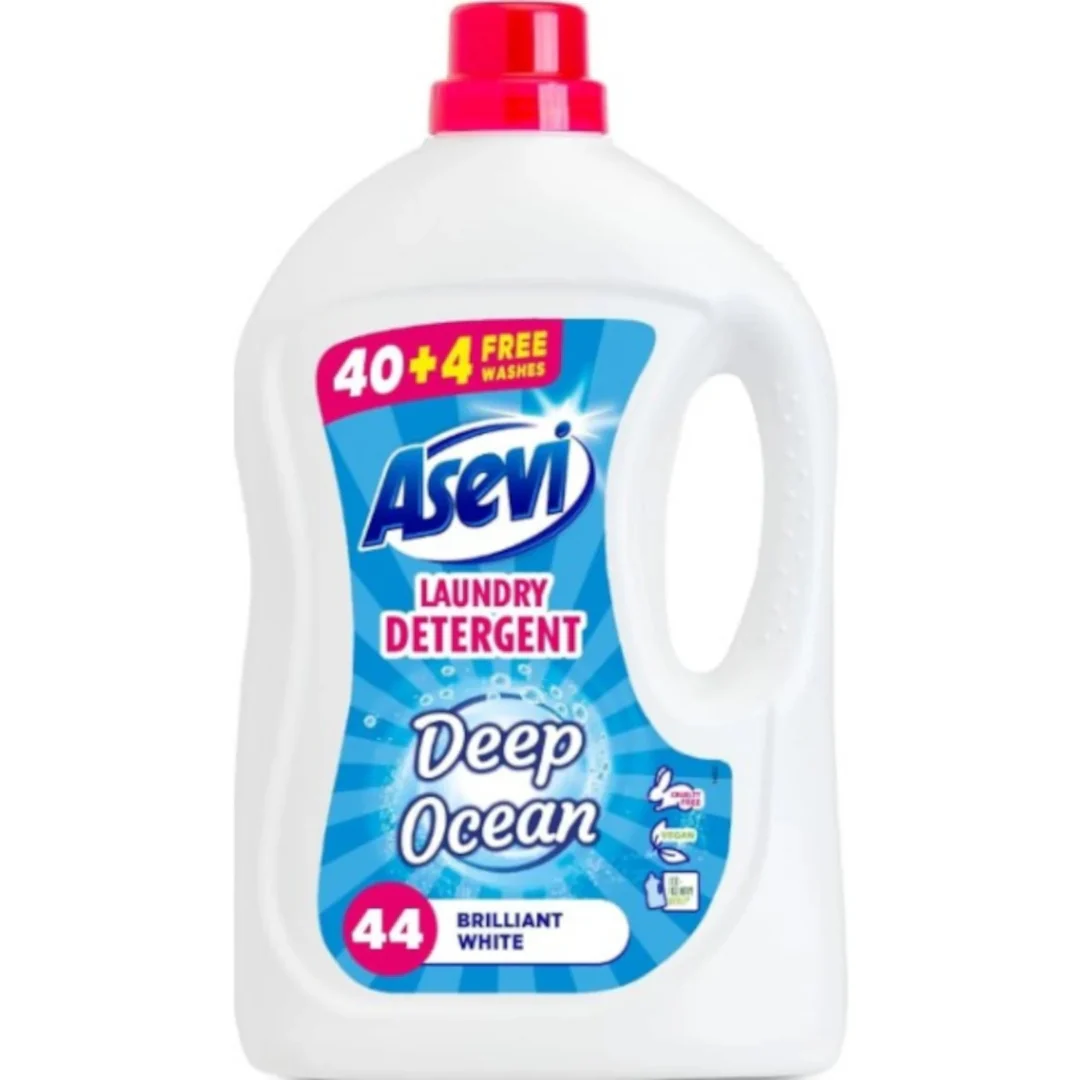 Liquid Detergent 2376ml – 44 Washes by Asevi