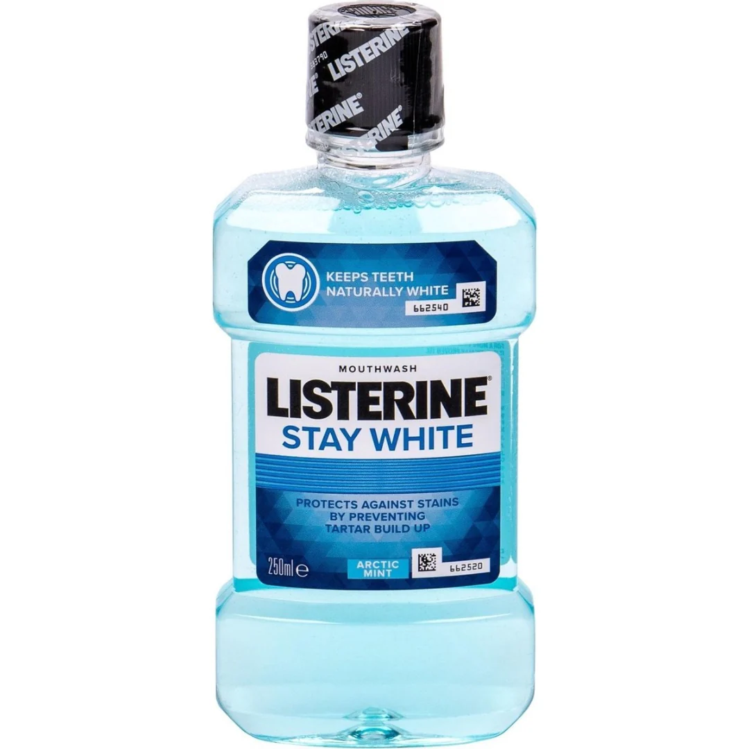 Listerine Mouthwash Stay White 250ml