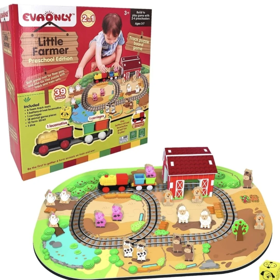 Little Farmer Preschool Puzzle Game