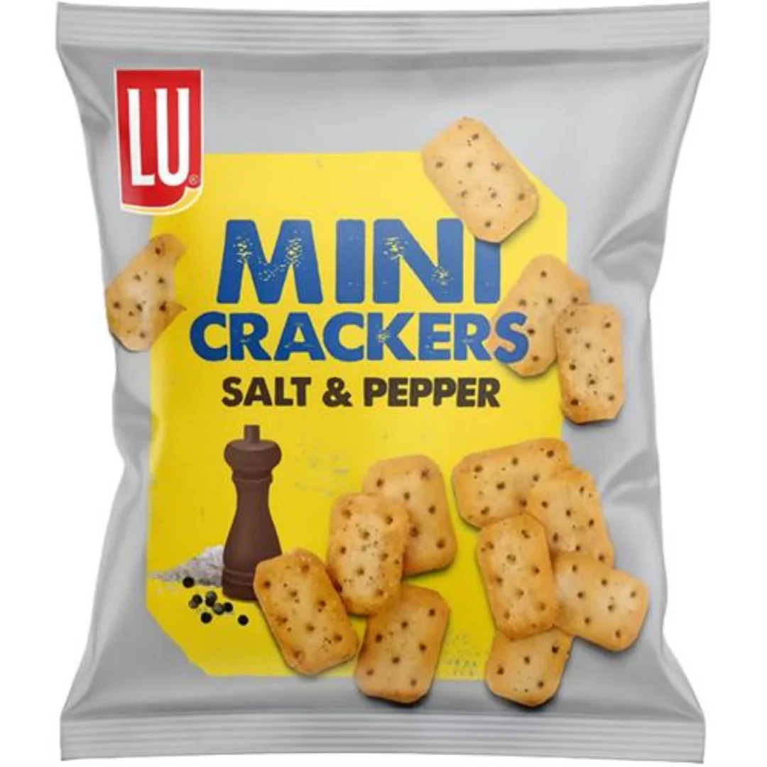 LU Mini Crackers Salt & Pepper – 76.5g