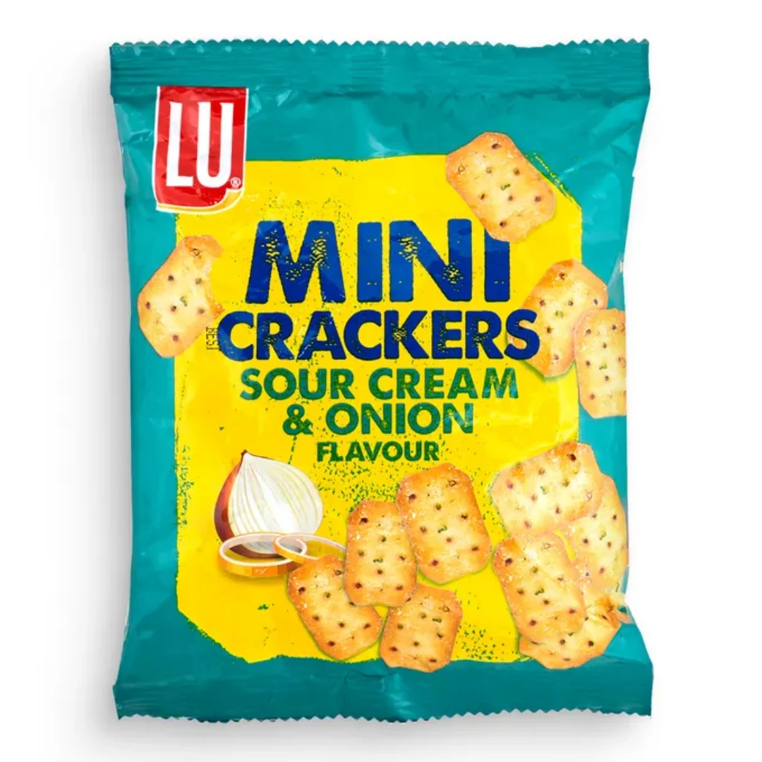 LU Mini Crackers Sour Cream & Onion – 77.5g