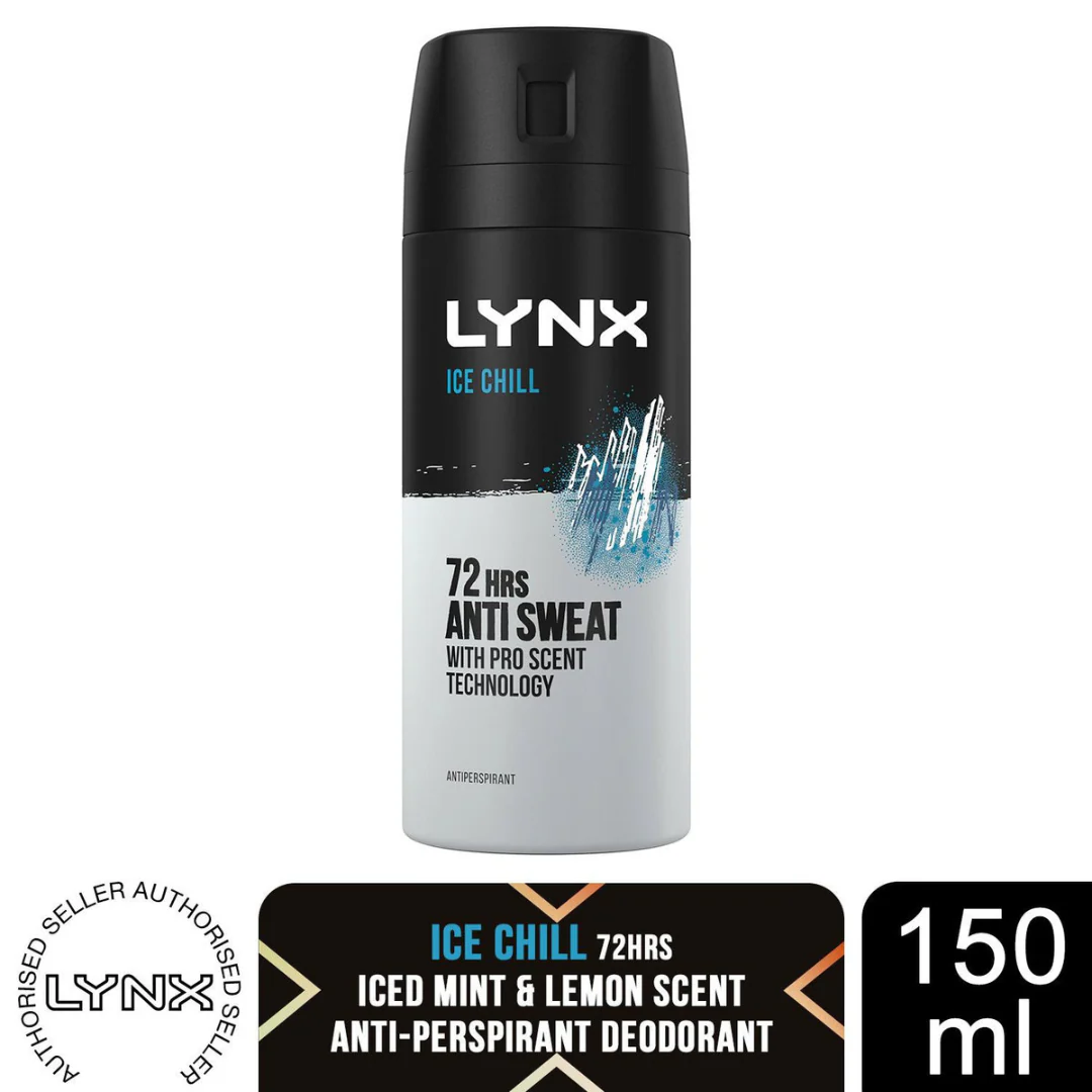Lynx Antiperspirant Ice Chill 150ml - Image 3