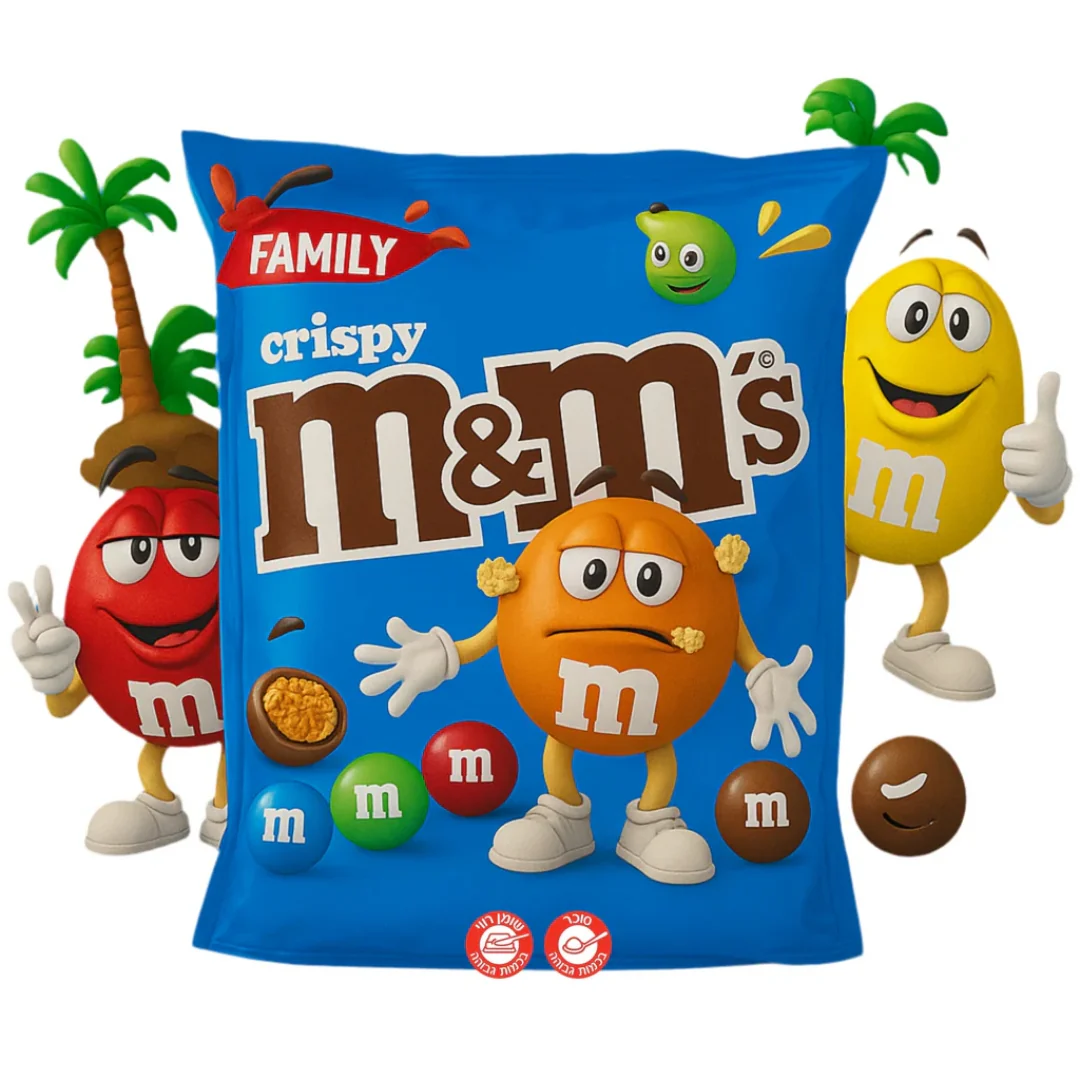 M&M’s Crispy Chocolate – Family Size 374g