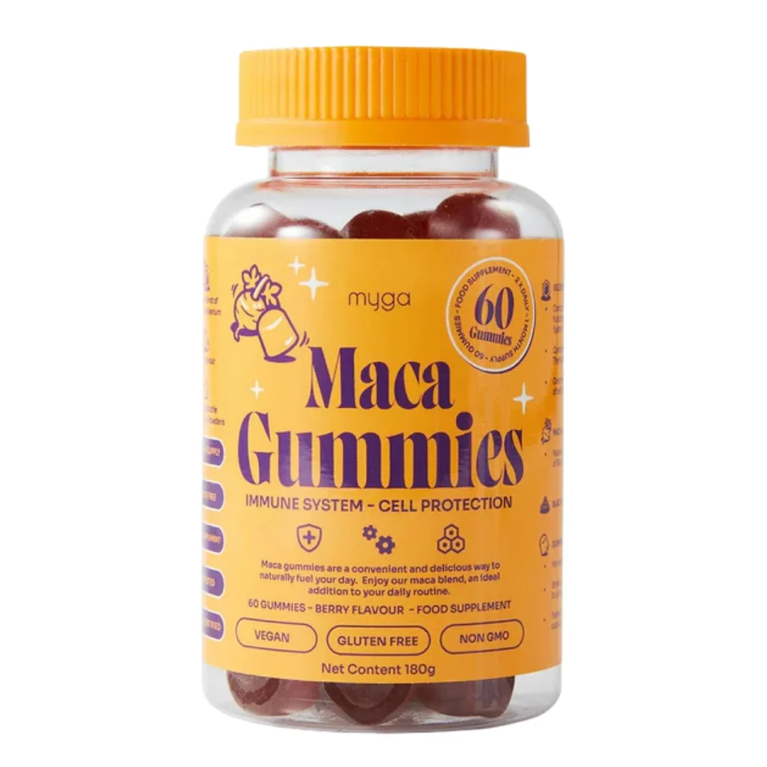 Maca Gummies – 60 Gummies by Myga