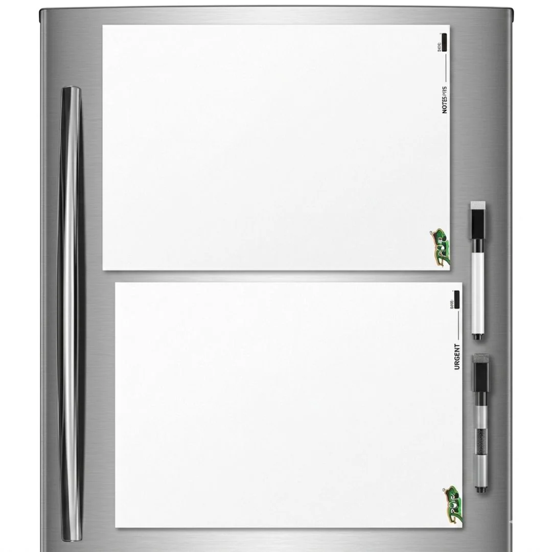 Magnetic Fridge Whiteboard Set with Marker & Eraser