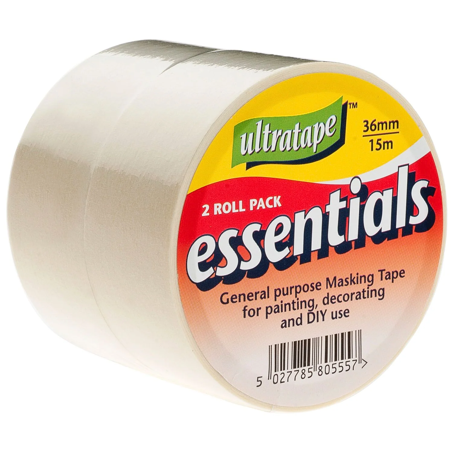 Masking Tape 2 Rolls (36mm x 15m)