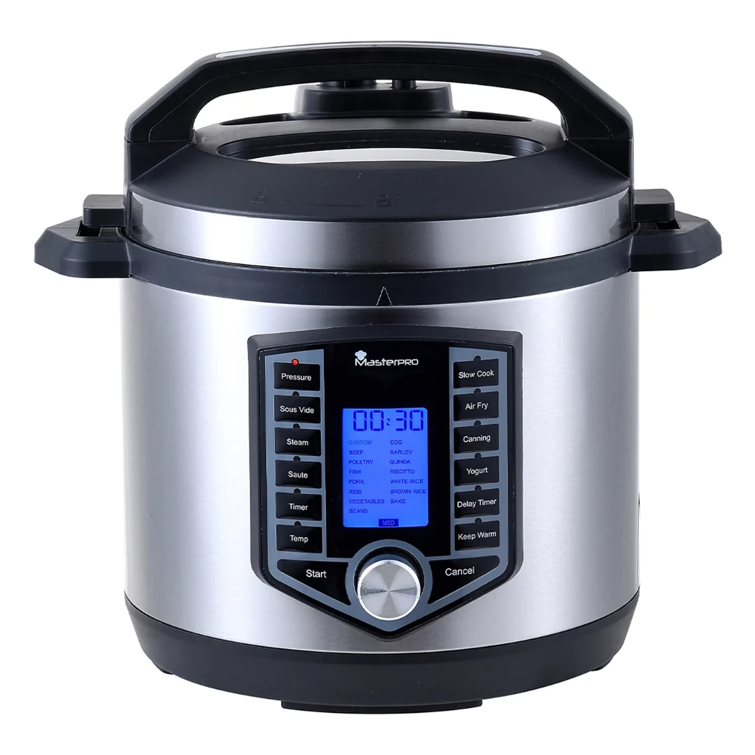 MasterPro Stainless Steel 12-in-1 Multi-Cooker