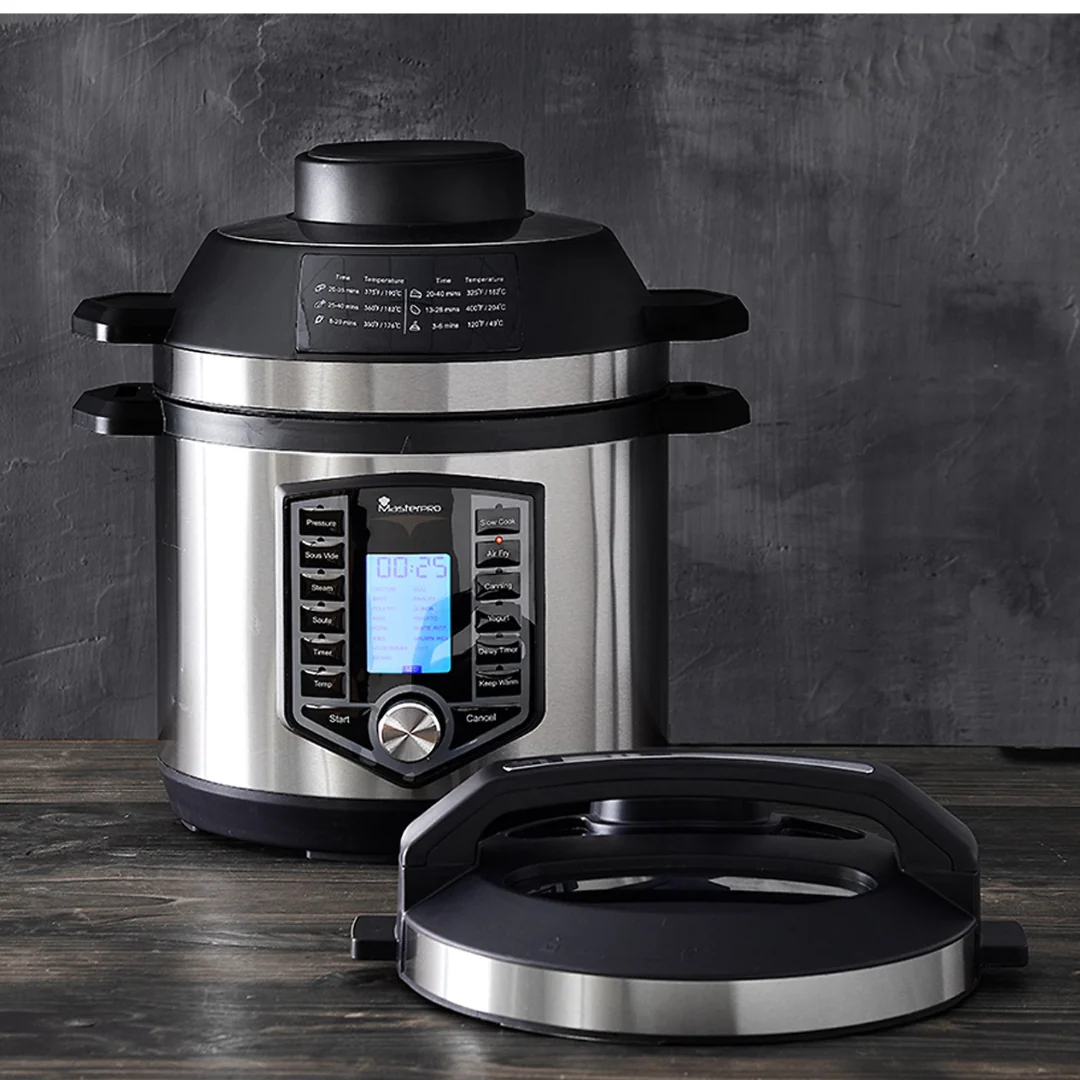 MasterPro Stainless Steel 12-in-1 Multi-Cooker - Image 2