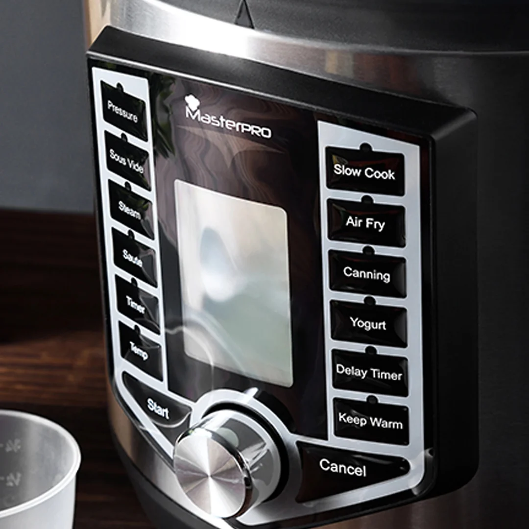 MasterPro Stainless Steel 12-in-1 Multi-Cooker - Image 3