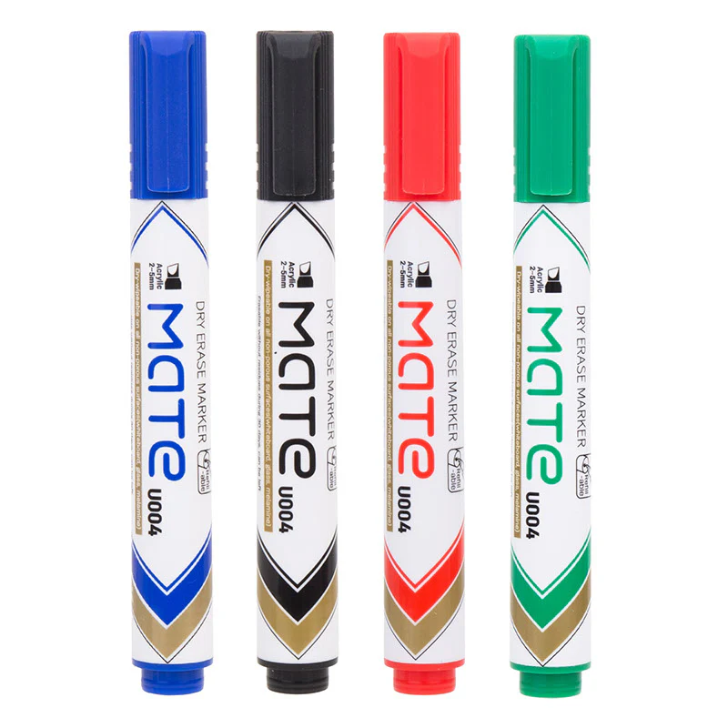 Mate Whiteboard Marker - 4pcs by Deli - Image 2
