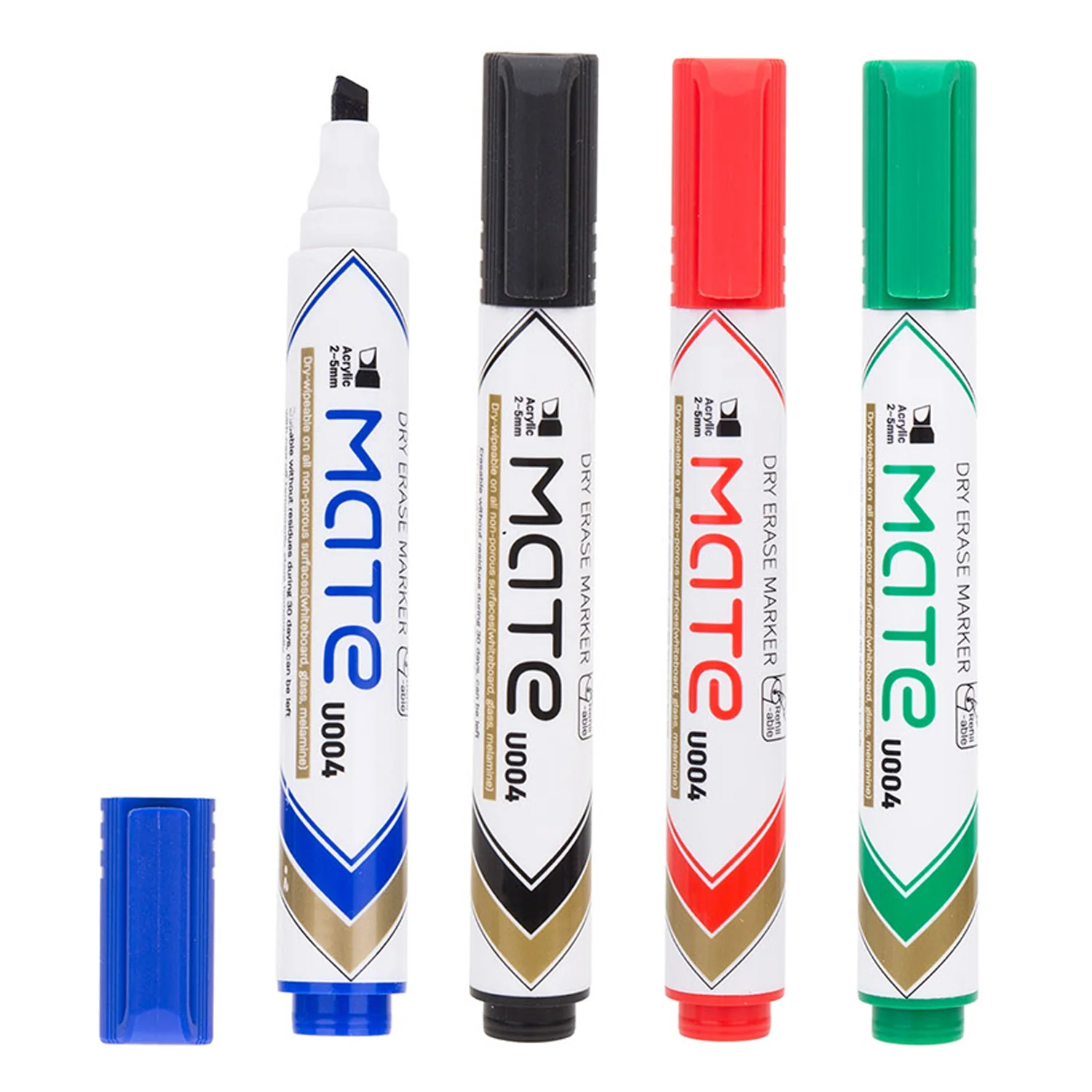 Mate Whiteboard Marker - 4pcs by Deli - Image 5