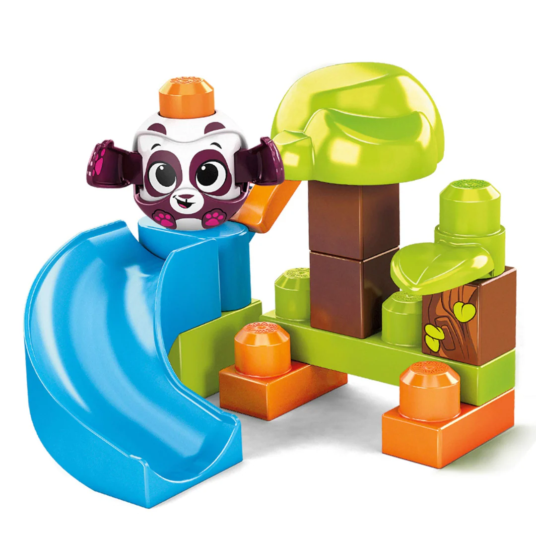 Mega Bloks Peek A Blocks Panda Slide - Image 3