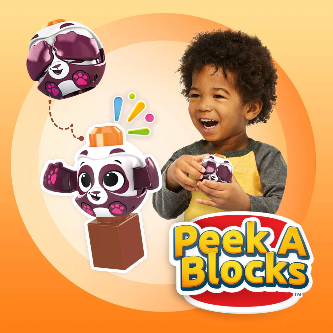 Mega Bloks Peek A Blocks Panda Slide - Image 4