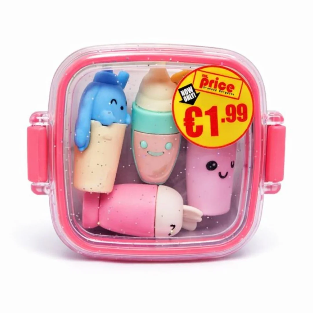 Milkshake Sweets Eraser Set