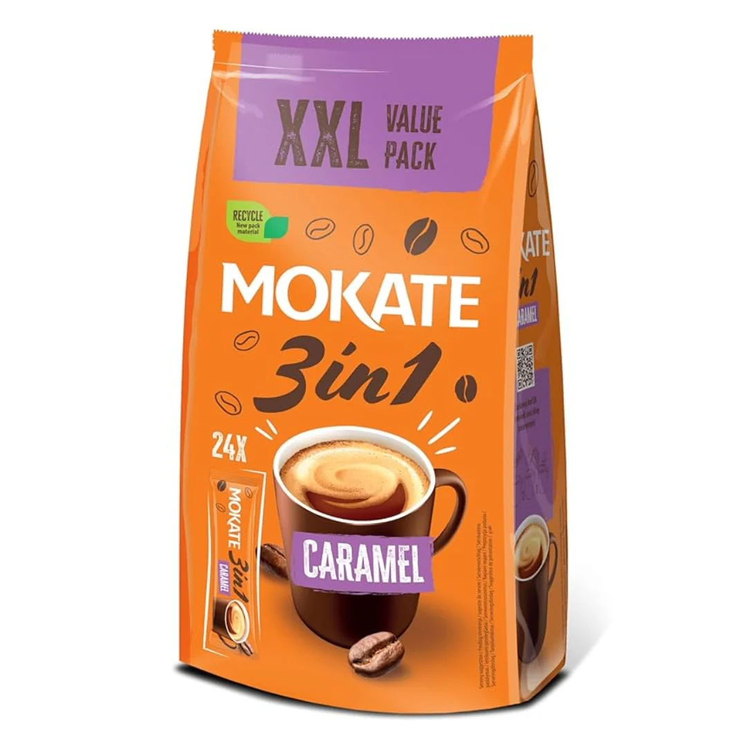 Mokate 3 in 1 Caramel 24s XXL (24x17g)
