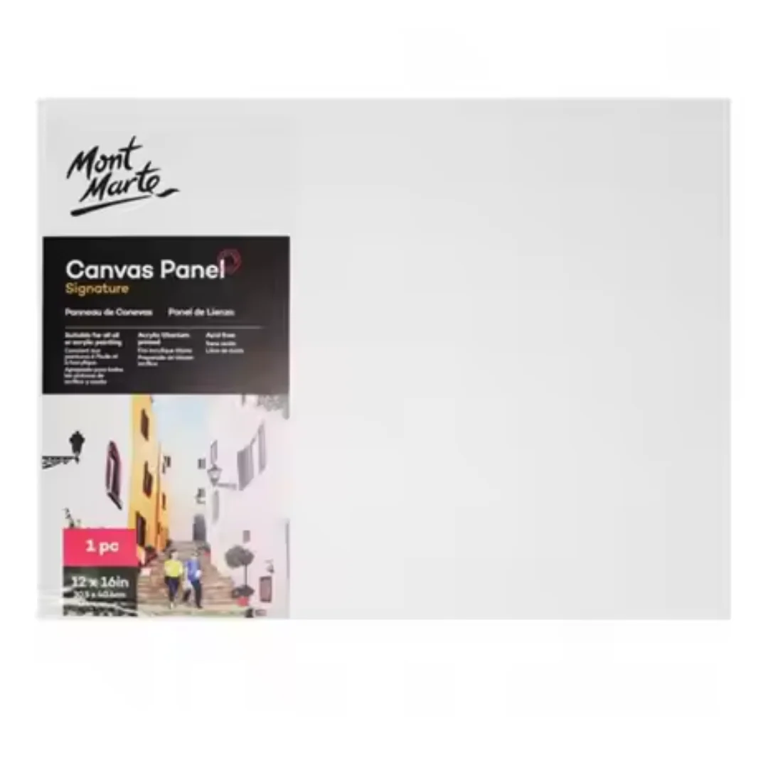 Mont Marte Canvas Panel – 30.5 cm x 40.6 cm