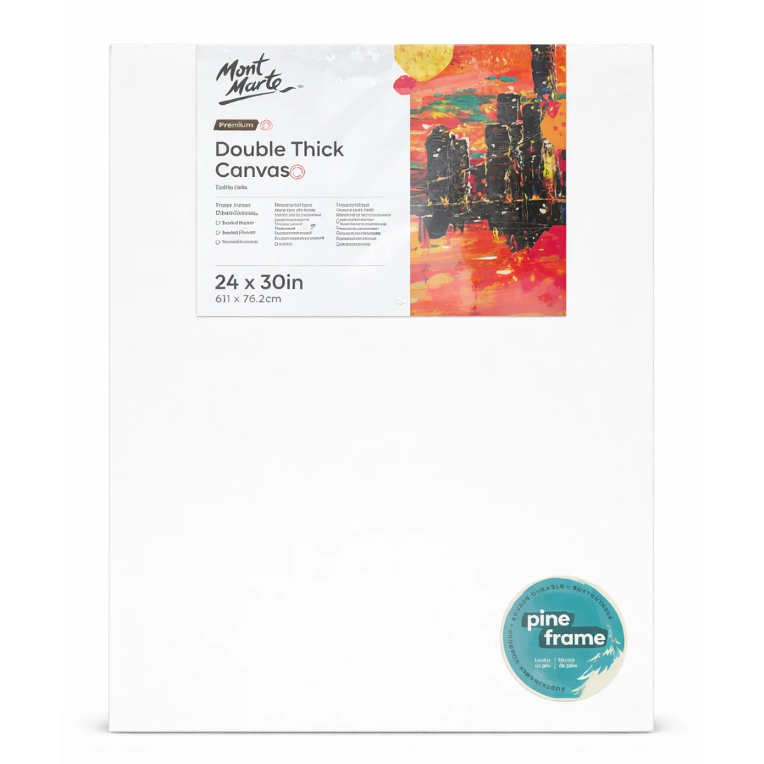 Mont Marte Double Thick Canvas 60.9 x 76.2cm / 24 x 30 Inch