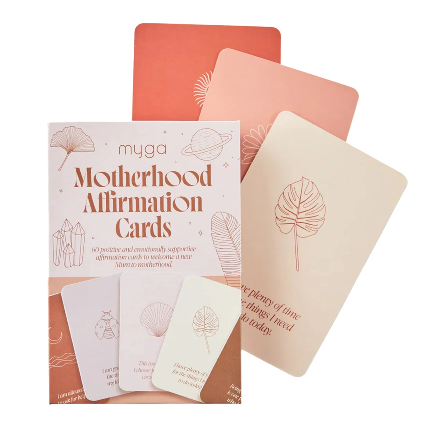 Motherhood Affirmation Cards by Myga